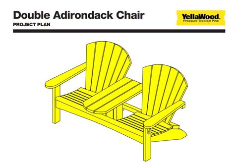 2 position adirondack chair plans.